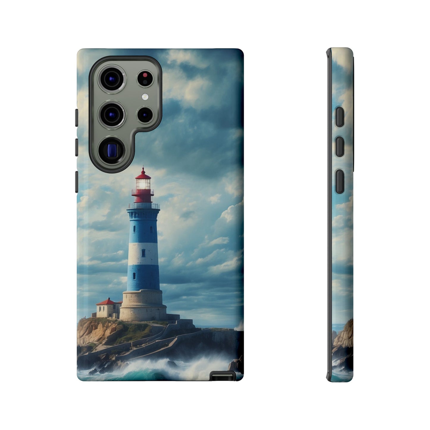 Samsung Galaxy Case - Coastal Lighthouse Design