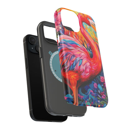 Flamingo Fiesta – Vibrant Flamingo MagSafe iPhone Cases