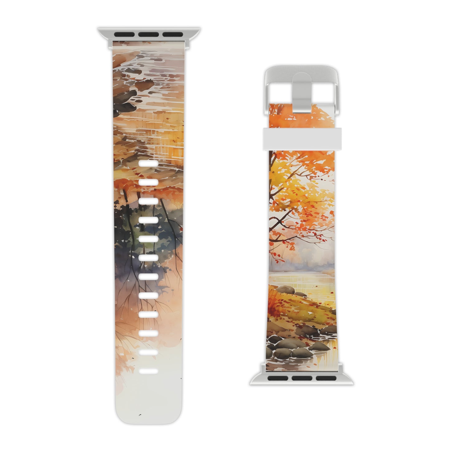 Autumn River Serenity Apple Watch Band