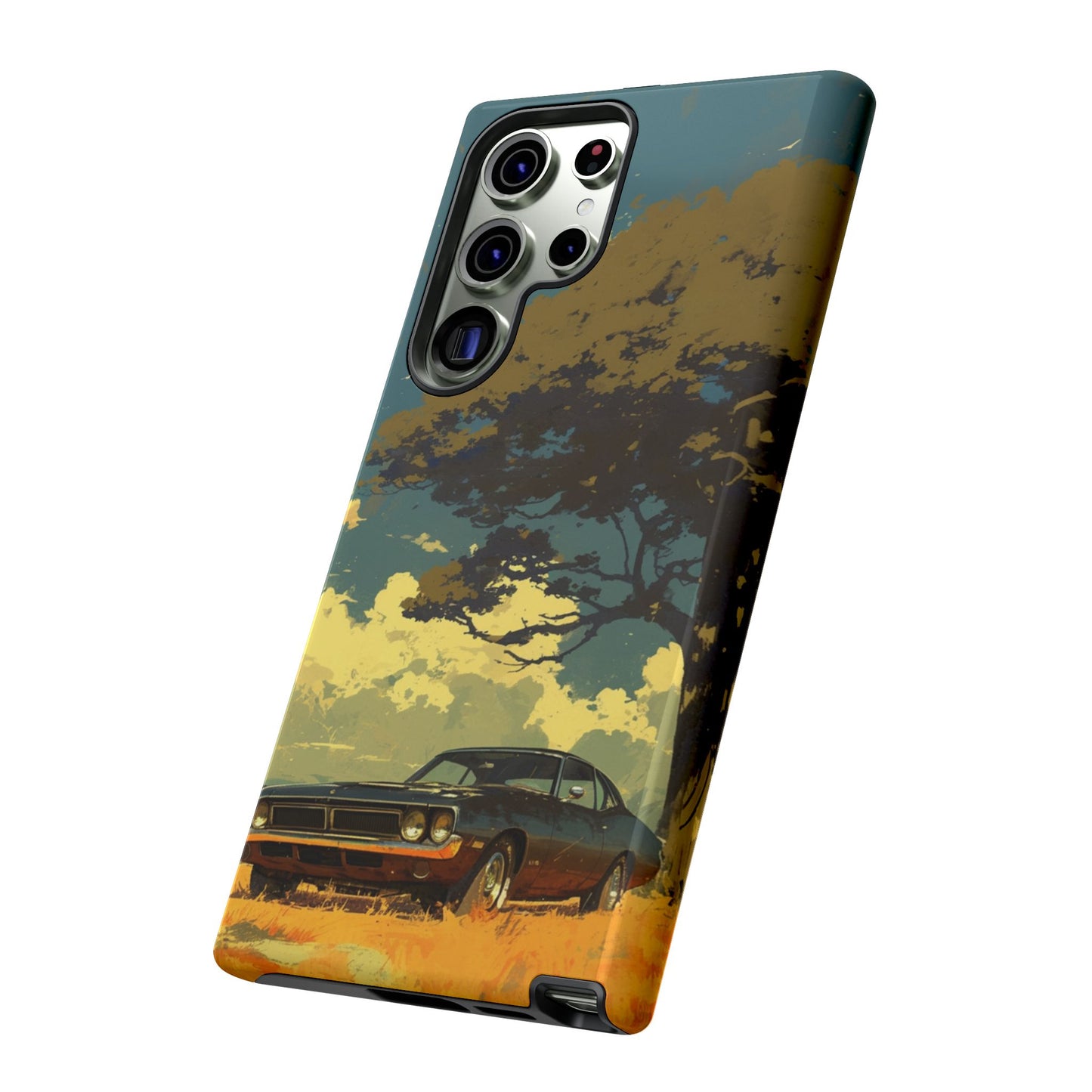 Retro Road Trip Vintage Car iPhone Case