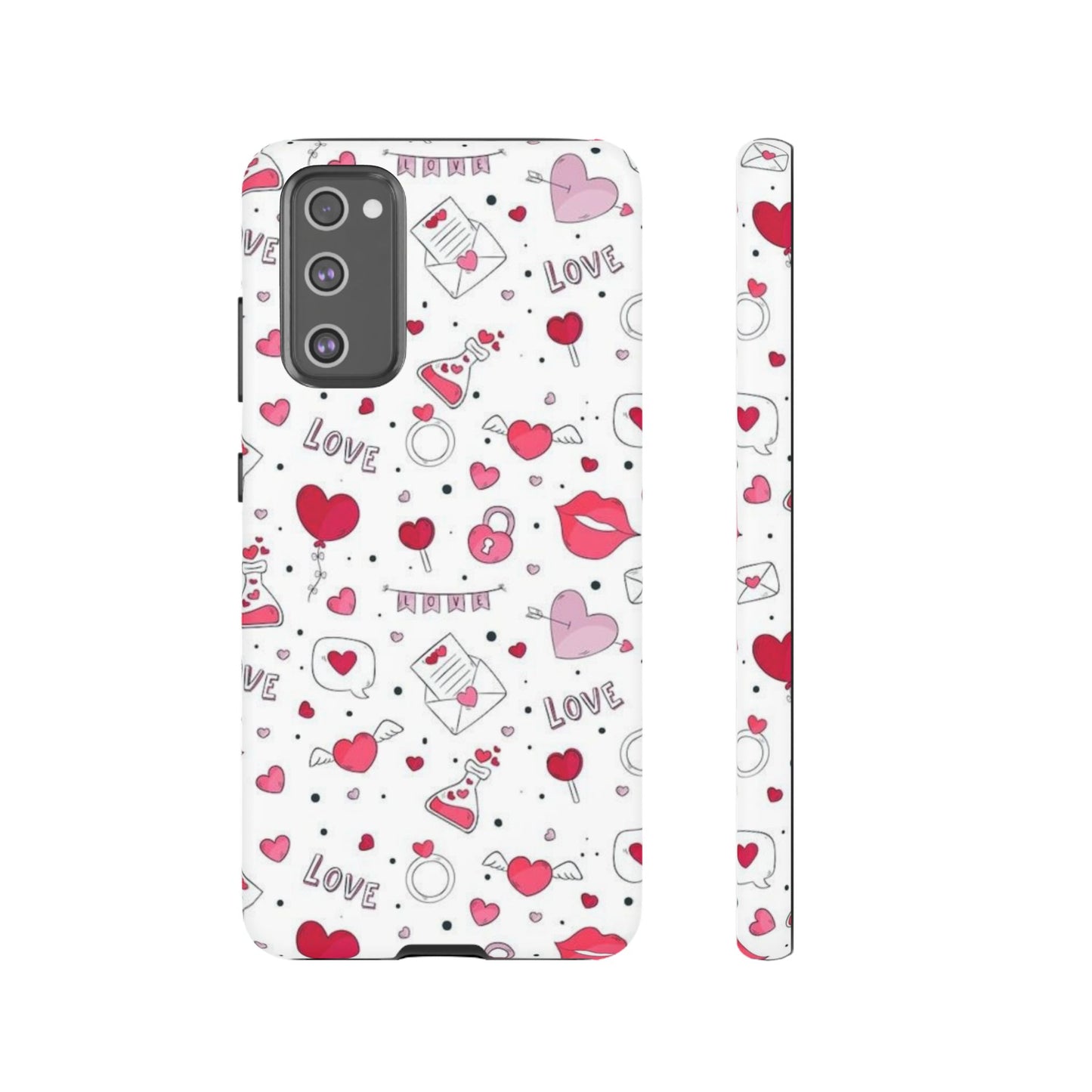 Samsung Galaxy Case: Romantic Love-Inspired Icons Case