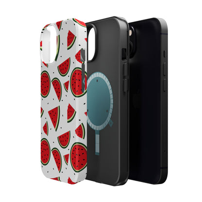 Sweet Watermelon MagSafe iPhone Case – Fresh & Fun Fruit Pattern with Summer Vibes