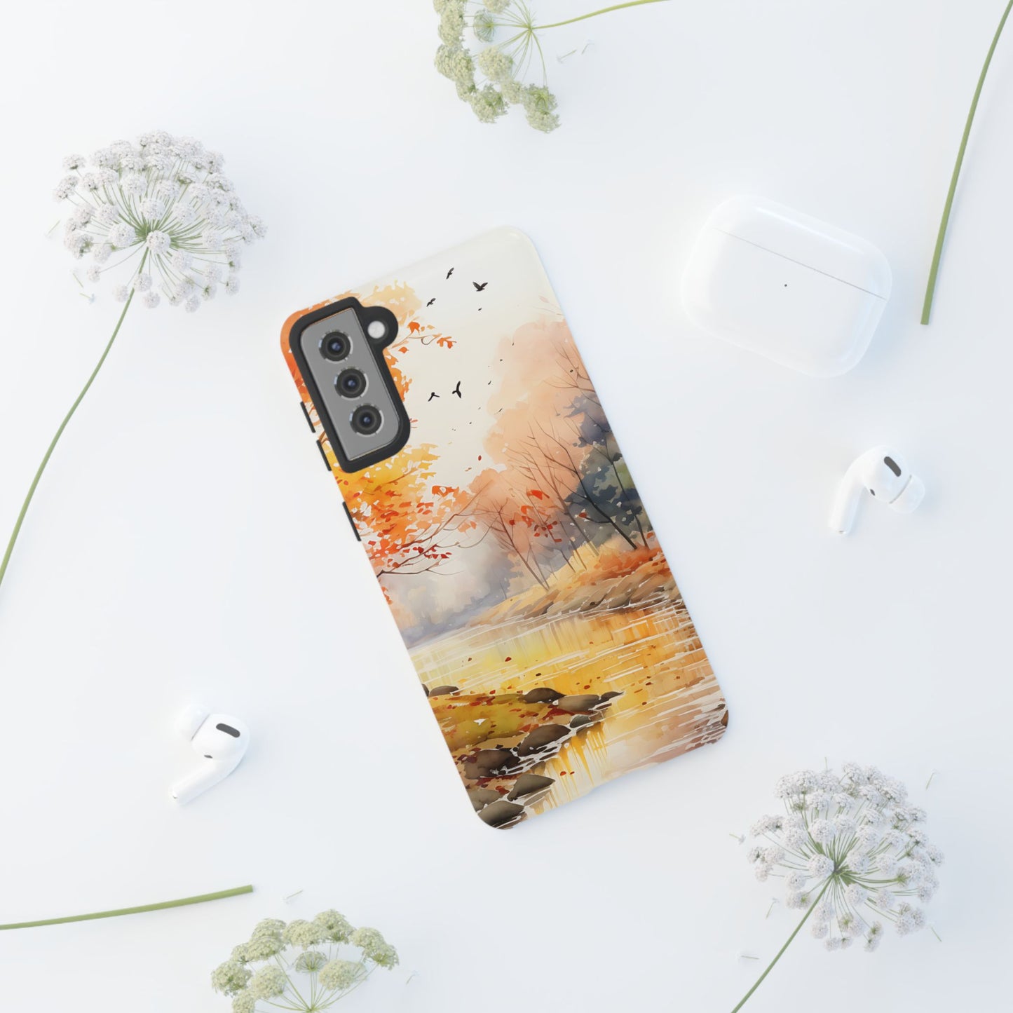 Autumn River Serenity – Samsung Galaxy Case