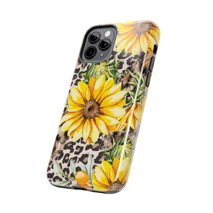 Leopard Sunflower Chic - iPhone Series Case