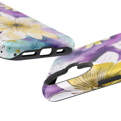 Abstract Floral Watercolor Splash - MagSafe iPhone Series Case