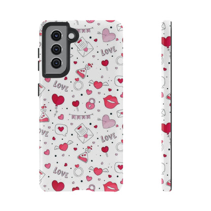 Samsung Galaxy Case: Romantic Love-Inspired Icons Case