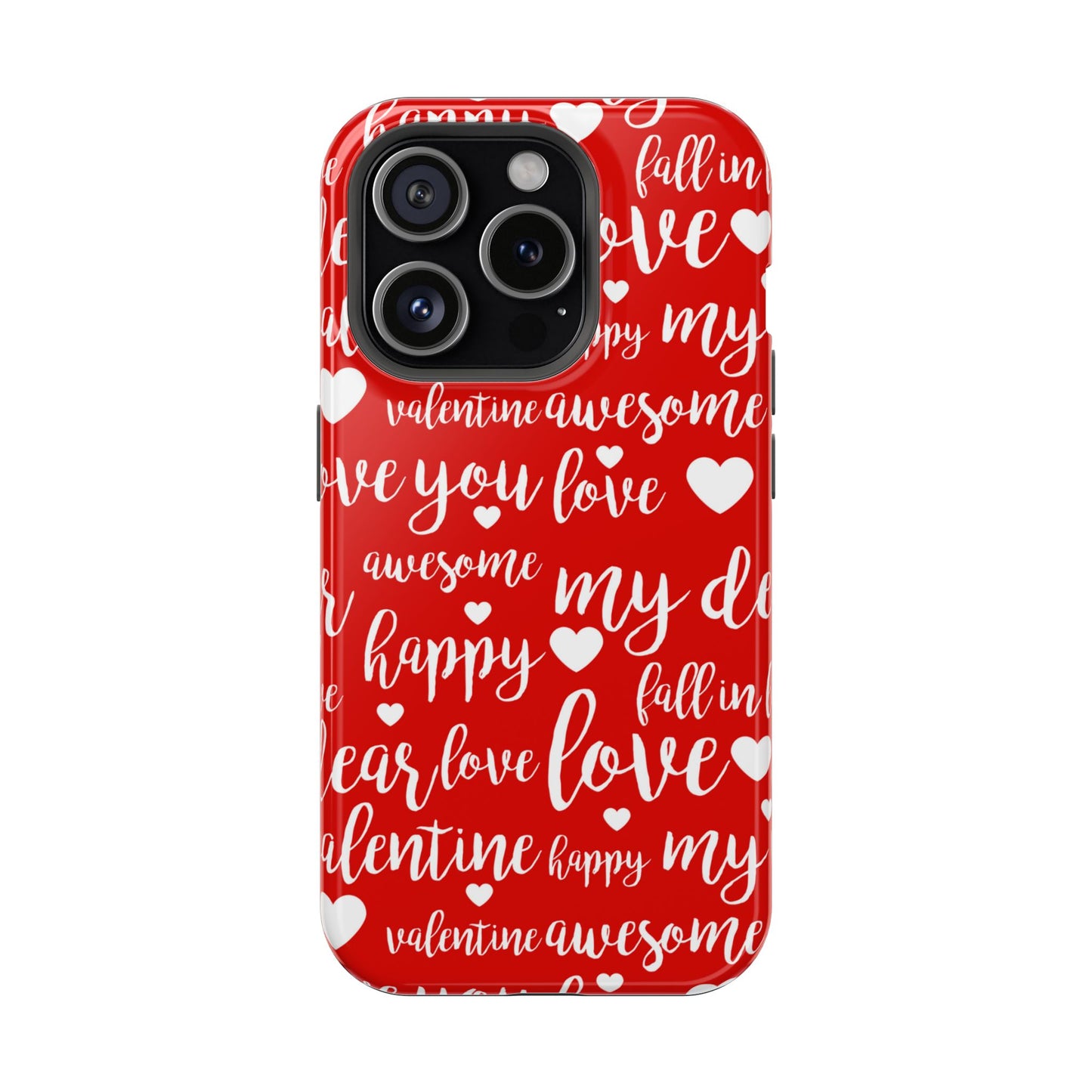 Valentine Words Pattern – MagSafe Case