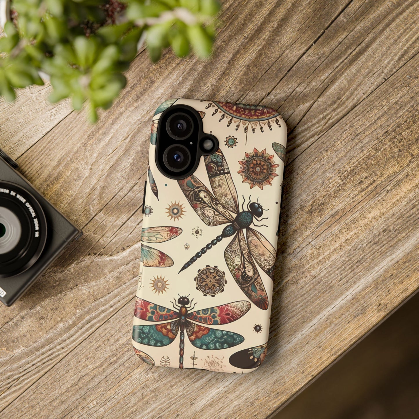 Dragonfly Boho iPhone Case