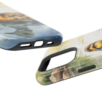 Graceful Duck Reflection – MagSafe iPhone Case