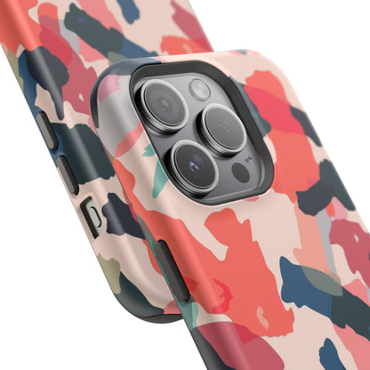 Modern Earthy Camo Abstract – MagSafe iPhone Case