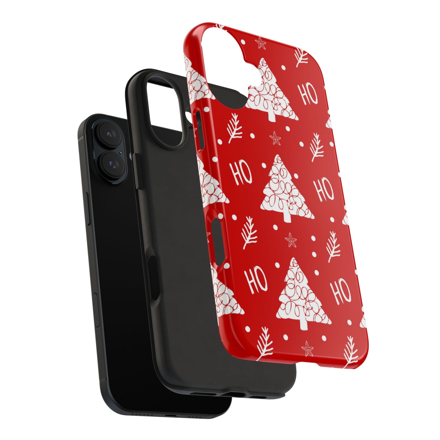 iPhone Case: Ho Ho Ho – Christmas Tree Wonderland