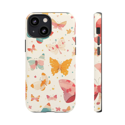 Coquette Watercolor Butterfly iPhone Case