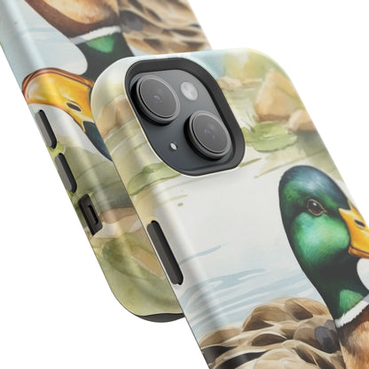 Serene Duck Reflection - MagSafe iPhone Case