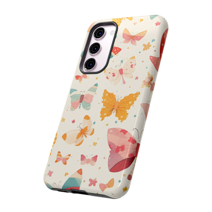 Coquette Watercolor Butterfly iPhone Case