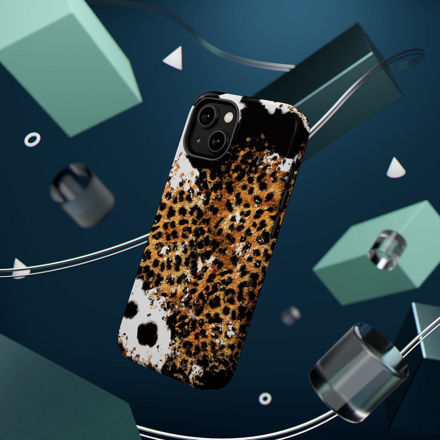 Bold Leopard Ink Splash - MagSafe iPhone Series Case