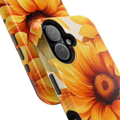 Classic Sunflower Bloom - MagSafe iPhone Series Case