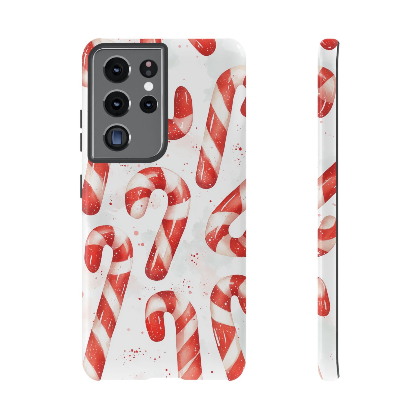 Festive Candy Cane Delight - Samsung Galaxy Series Case