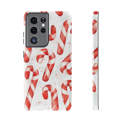 Festive Candy Cane Delight - Samsung Galaxy Series Case