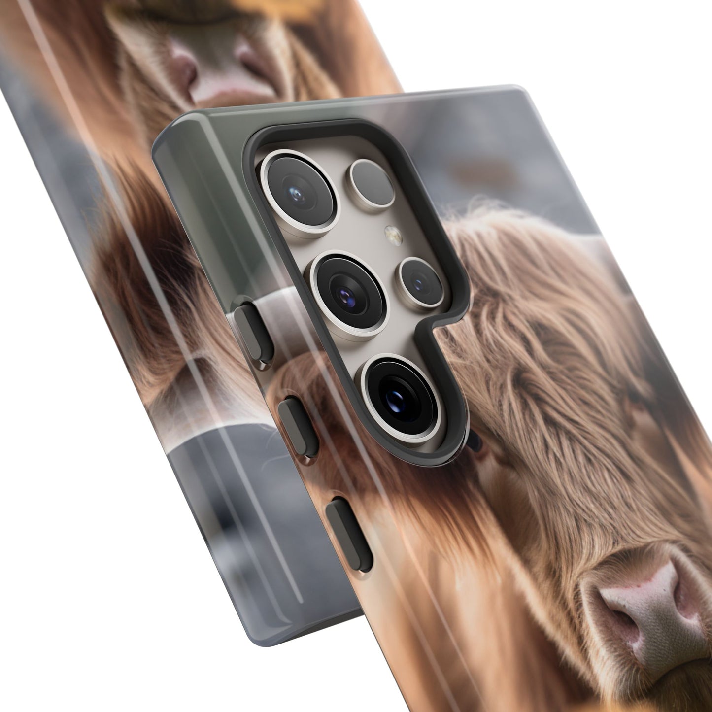 Highland Cow Phone Case | Custom Farmhouse | 10-foot Drop Protection