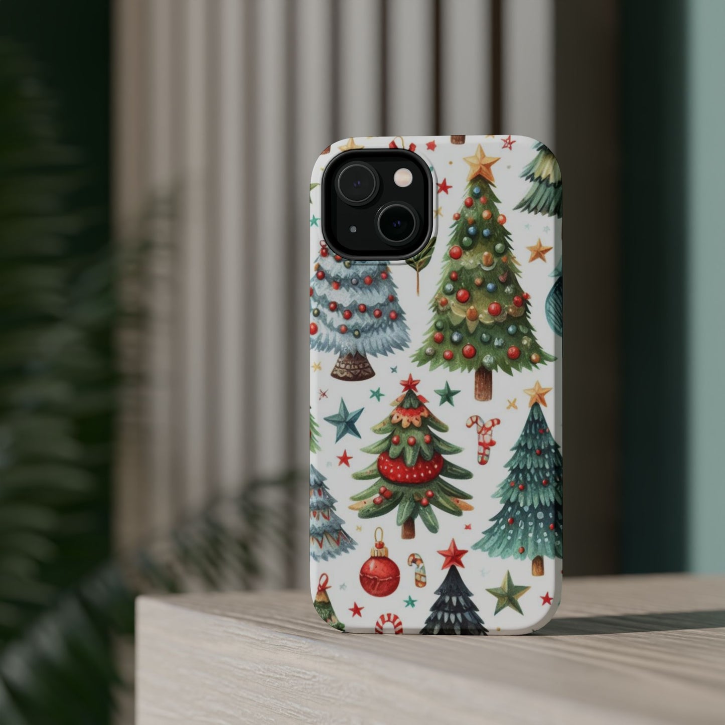 Festive Tree Wonderland – MagSafe iPhone Case