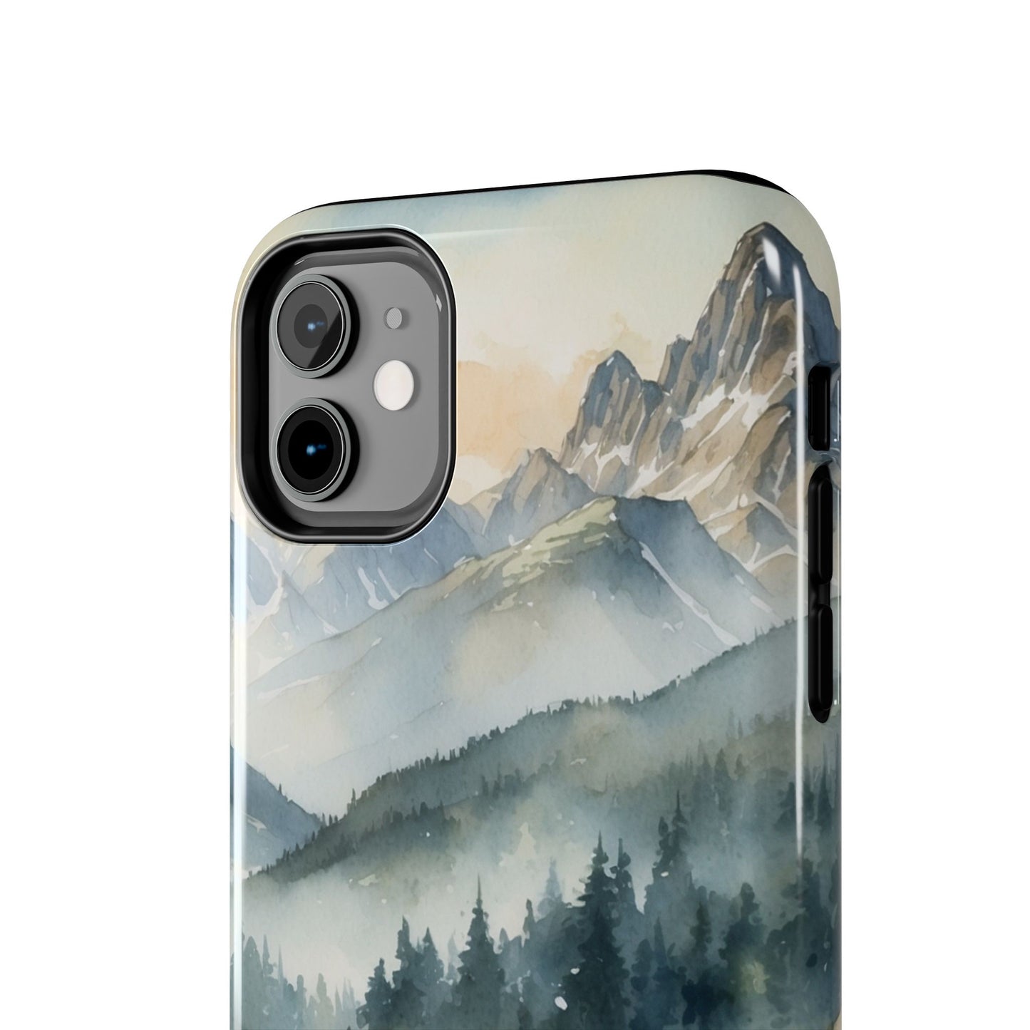 Serene Alpine Forest - iPhone Case