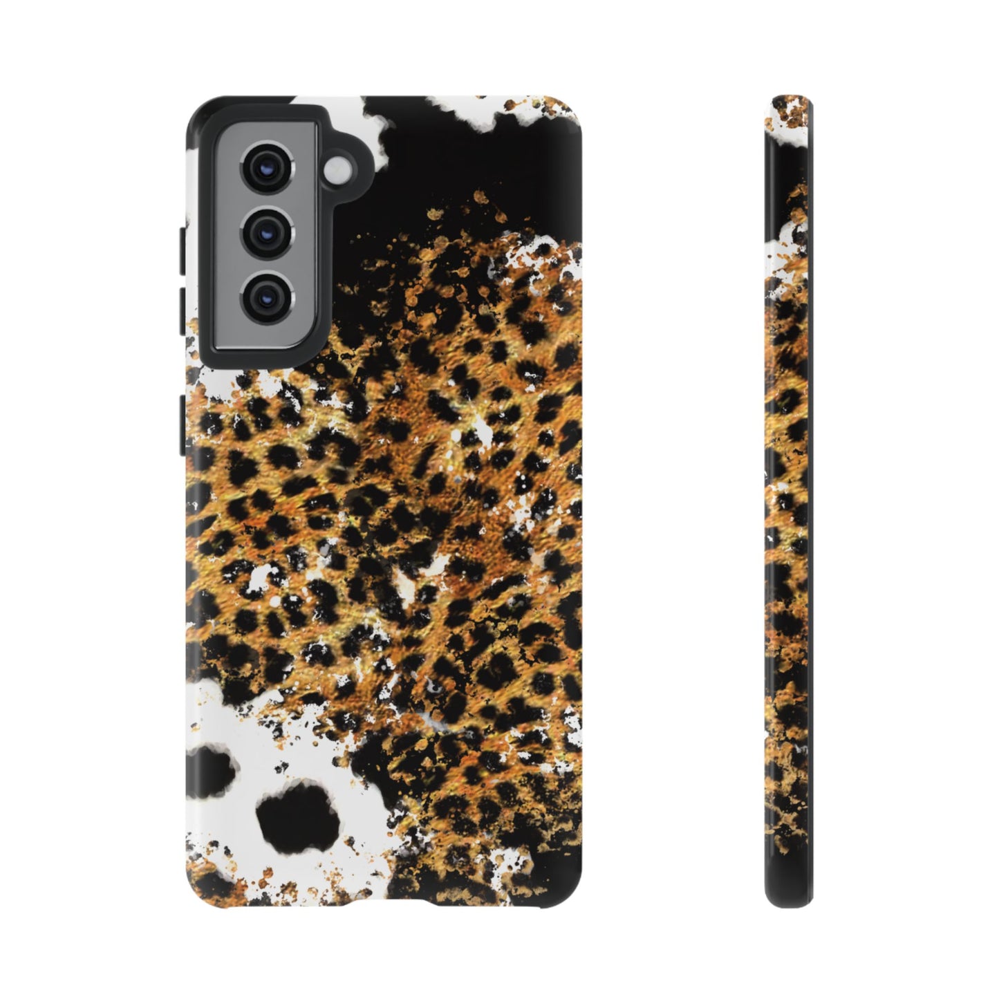 Bold Leopard Ink Splash - Samsung Galaxy Series Case