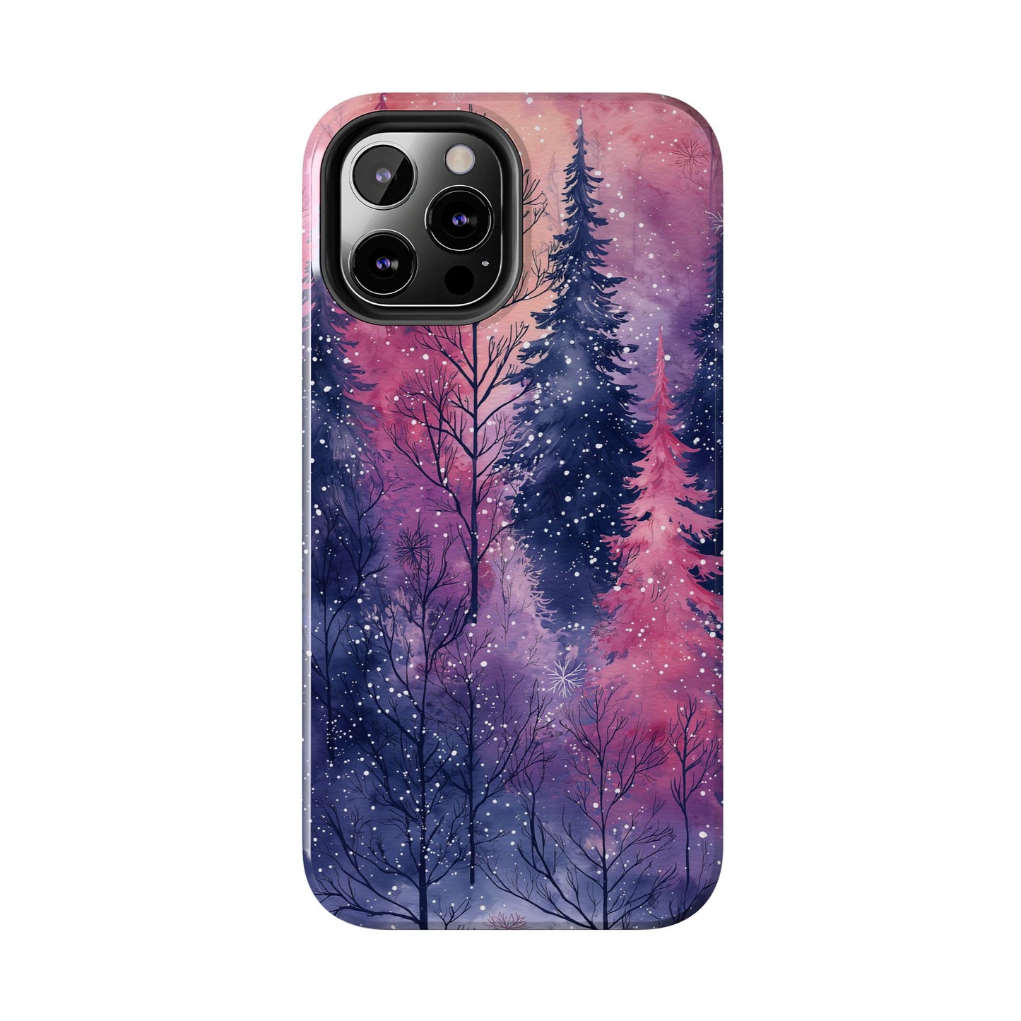 Sunset Snow Forest - iPhone Series Case