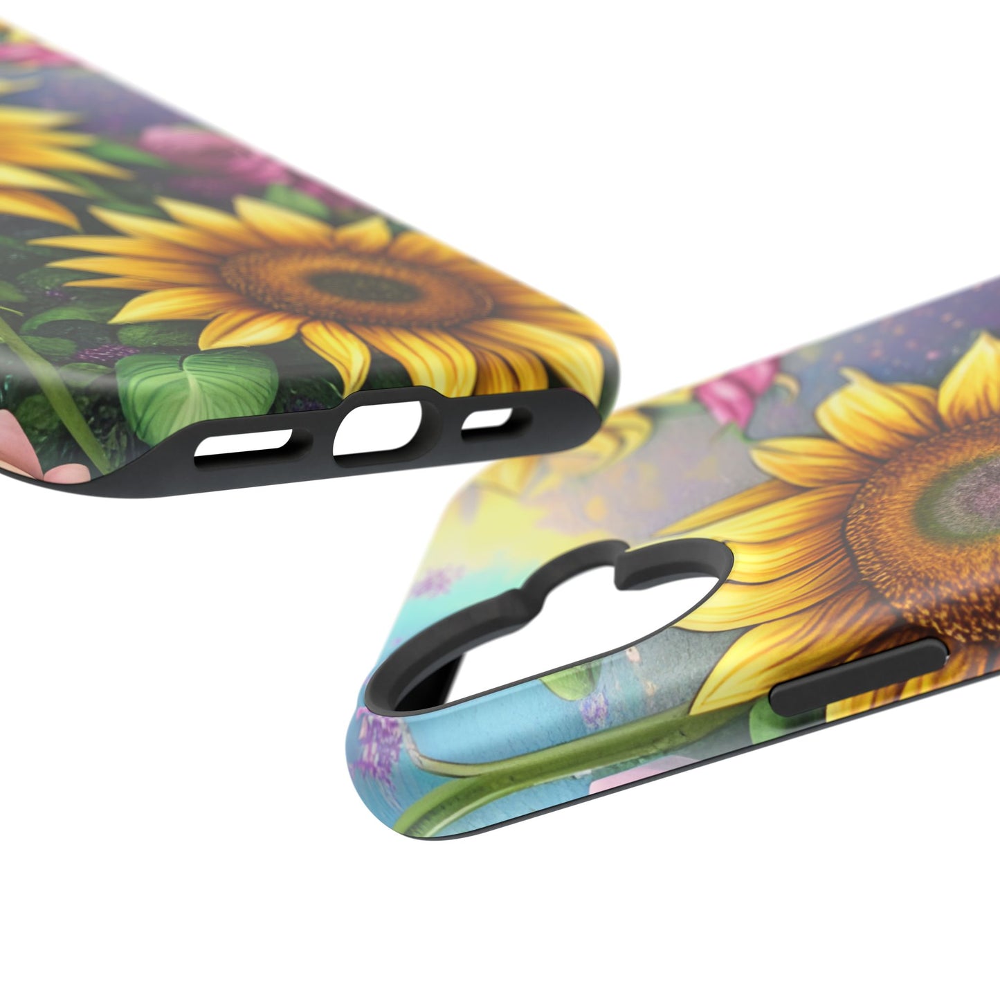 Whimsical Sunflower & Rose Garden - MagSafe iPhone Series Case