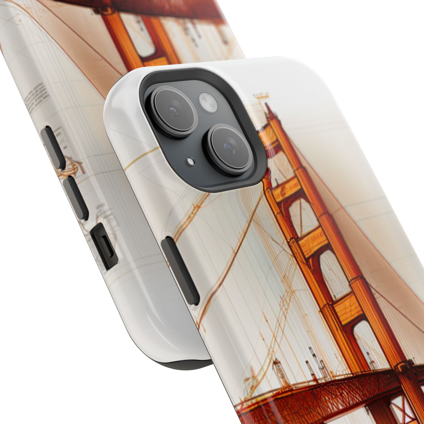 Golden Gate Bridge MagSafe iPhone Case - San Francisco Landmark