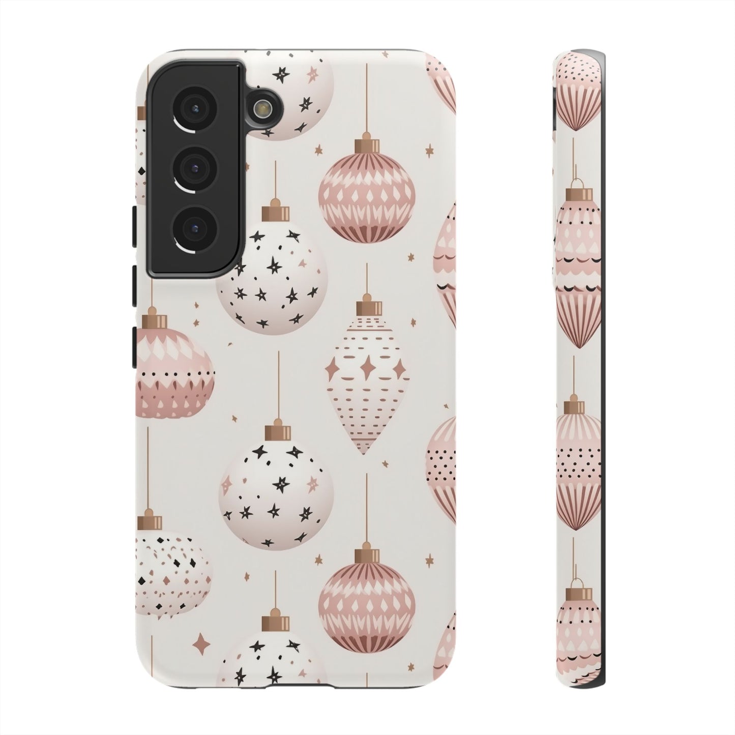 Blush Pink Holiday Ornaments - Samsung Galaxy Series Case