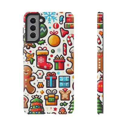 Festive Christmas Icons Pattern – Samsung Galaxy Series Case