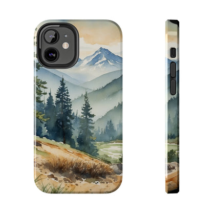 Tranquil Mountain Escape - iPhone Case