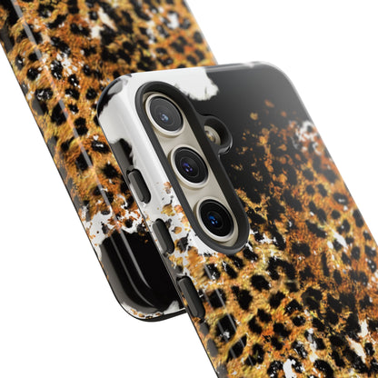 Bold Leopard Ink Splash - Samsung Galaxy Series Case