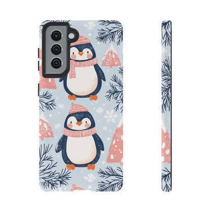 Penguin in Winter Wonderland Samsung Galaxy Case