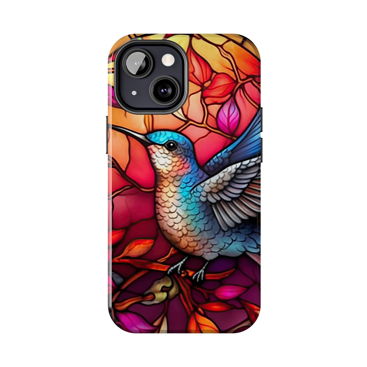 Radiant Multicolor Bird Artwork - iPhone Series Case