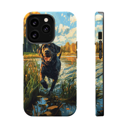 Golden Autumn Labrador - MagSafe iPhone Series Case