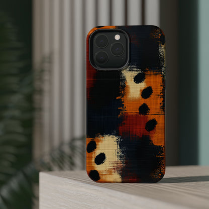 MagSafe iPhone Case: Cheetah Plaid – Wild & Bold Print