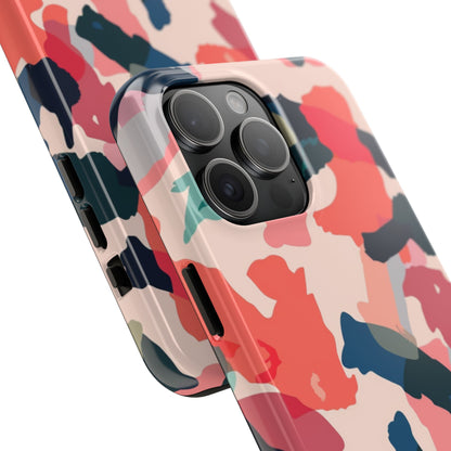 Modern Earthy Camo Abstract – iPhone Case