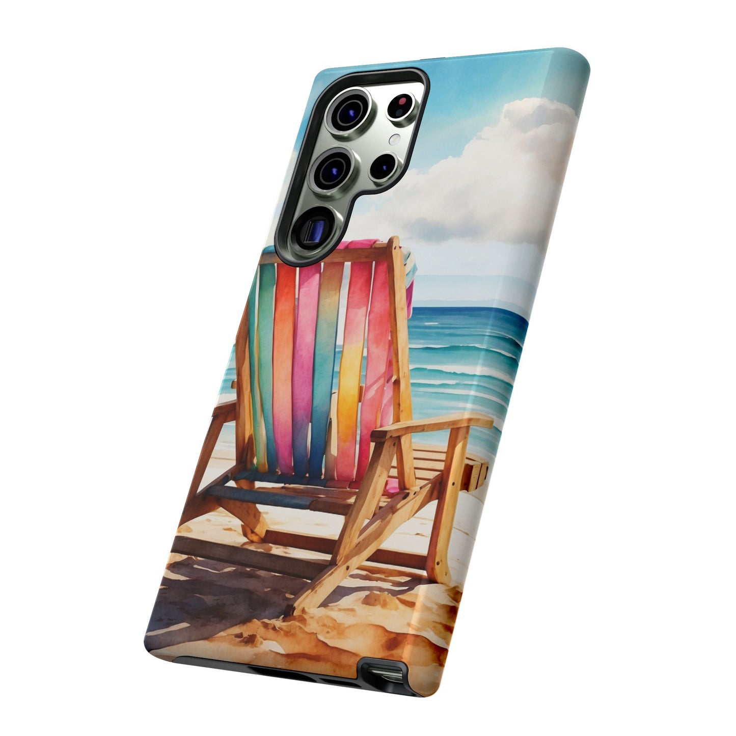 Vibrant Beach Escape Samsung Galaxy Case – Colorful Summer Design