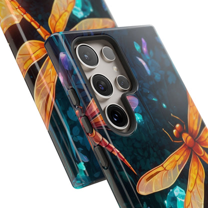 Mystical Dragonflies & Crystals – Samsung Galaxy Series Case