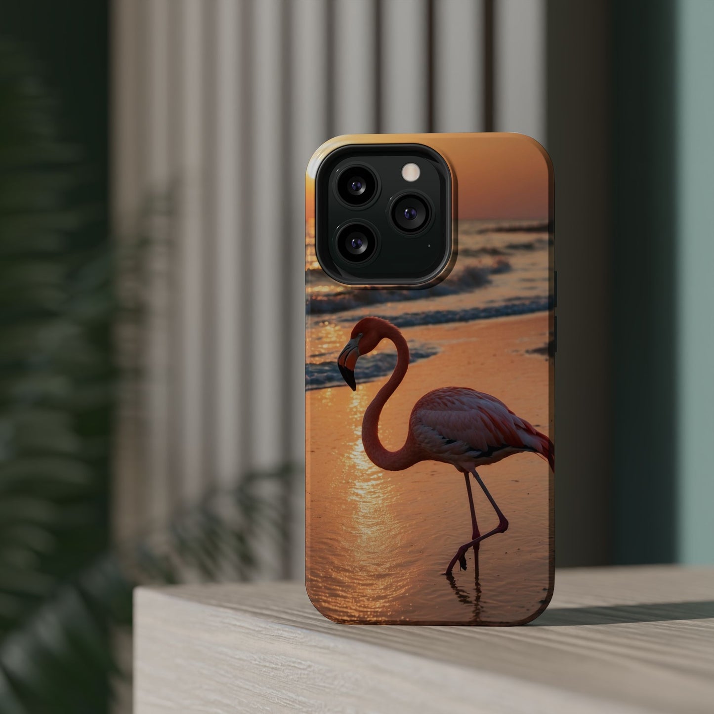 Island Beauty – Flamingo MagSafe iPhone Cases