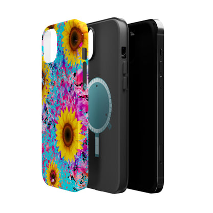 Bright Sunflower Pop Art - MagSafe iPhone Series Case