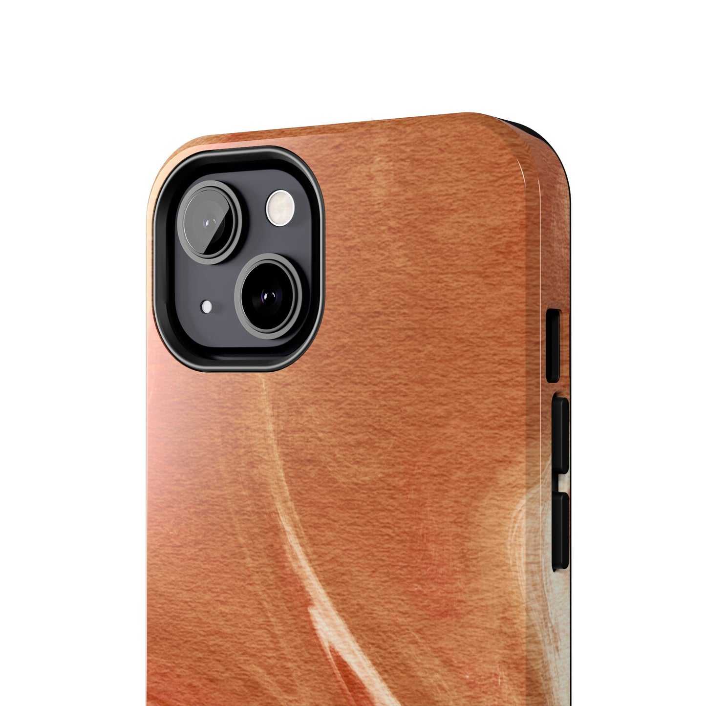 Earthy Terracotta Swirl MagSafe iPhone Case – Elegant Design with Magnetic Precision