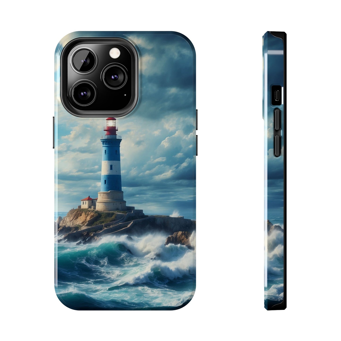 Samsung Galaxy Case - Coastal Lighthouse Design