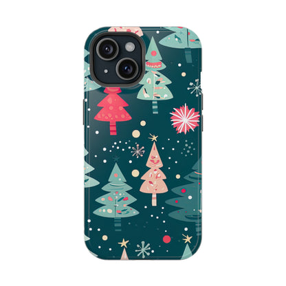 Whimsical Christmas Trees - MagSafe iPhone Series Case