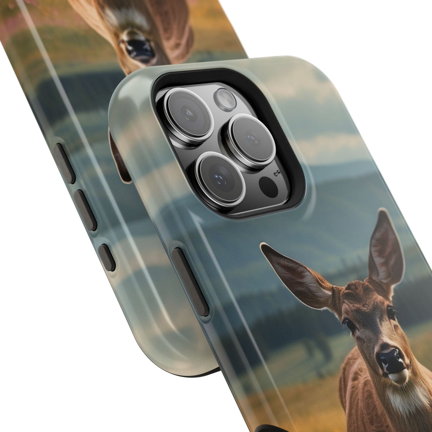 Rustic Meadow Deer – MagSafe iPhone Case