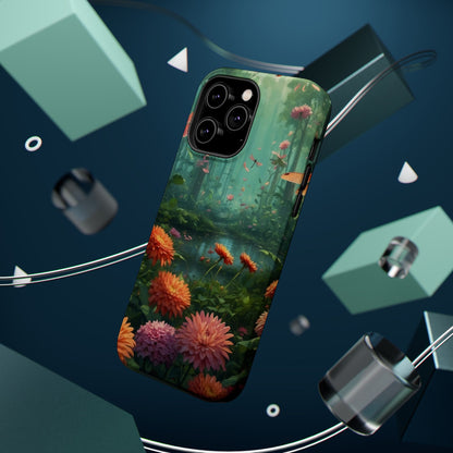 Enchanted Forest Dragonflies & Blossoms – MagSafe iPhone Series Case