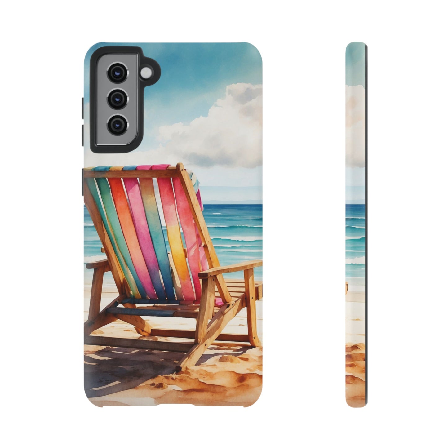 Vibrant Beach Escape Samsung Galaxy Case – Colorful Summer Design