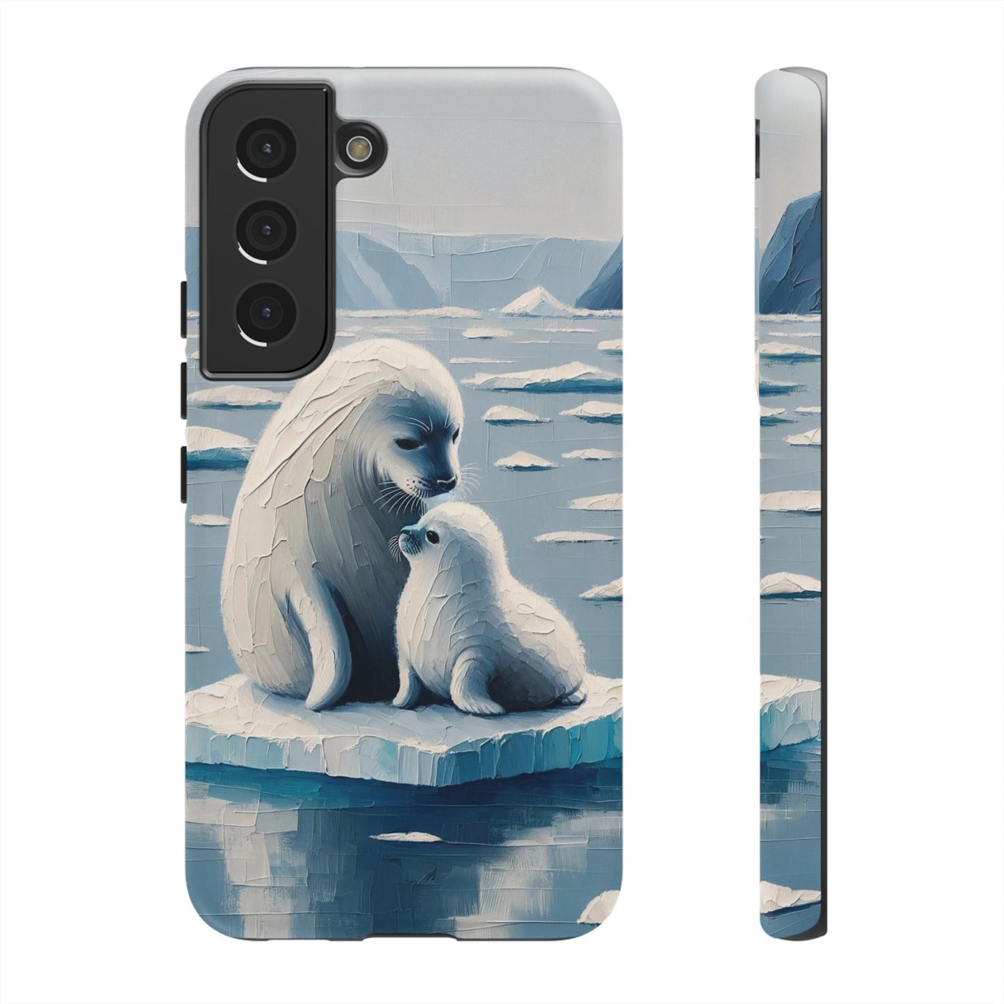 Arctic Serenity Seal iPhone Case