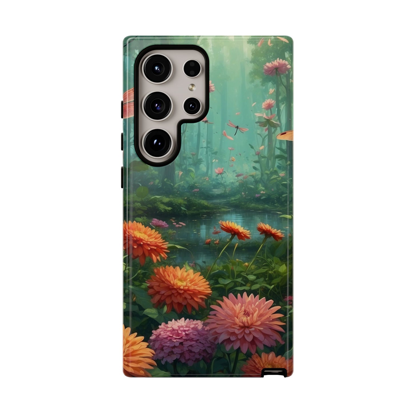 Enchanted Forest Dragonflies & Blossoms – Samsung Galaxy Series Case